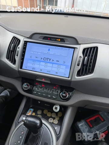 Kia Sportage - 9" Android 15 Мултимедия Спортидж 2010-2016 Навигация Андроид, снимка 3 - Аксесоари и консумативи - 47214883