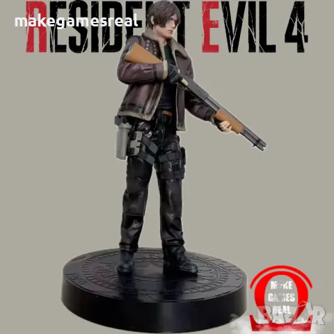 Екшън фигура Resident Evil 4 - Leon S. Kennedy, снимка 4 - Аксесоари - 49103229