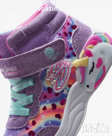 Детски обувки SKECHERS S-Lights Unicorn Dreams-Magical Dreamer, снимка 9 - Детски боти и ботуши - 47943690