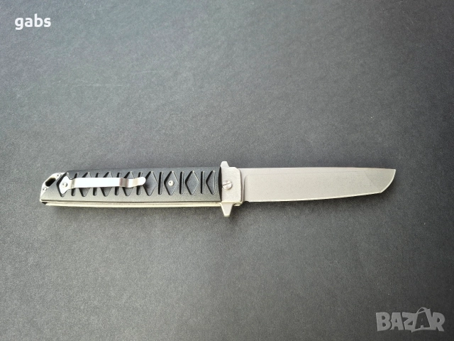 Сгъваем нож BRUTALICA BADYUK Tanto Black Stonewash, снимка 3 - Ножове - 52923062