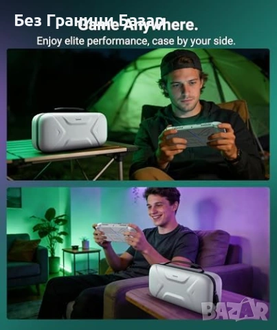 Нов Преносим твърд защитен кейс калъф за Xbox Ally X с голямо отделение поставка