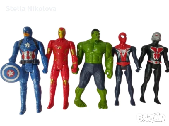 	Играчка Комплект от 5 бр.Герои "Отмъстителите"