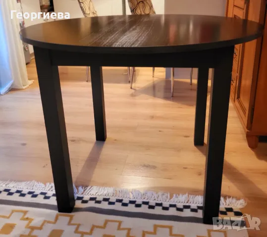 Трапезна маса IKEA BJURSNAS , снимка 2 - Маси - 49415012