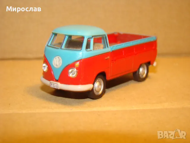 1:72 SCHUCO??? VW МИКРОБУС ИГРАЧКА КОЛИЧКА МОДЕЛ, снимка 5 - Колекции - 48500790