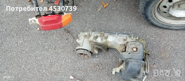 Части:Yamaha MBK Booster 50.На части:Скутери,Мотоциклети,ATV,Мотопеди. БГ Регистрации/Документи  , снимка 6 - Мотоциклети и мототехника - 51278307