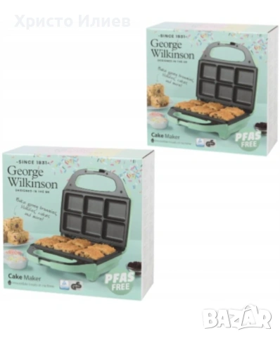 Уред за брауни бисквитки мъфини кексчета George Wilkinson 750W, снимка 9 - Други - 54226571