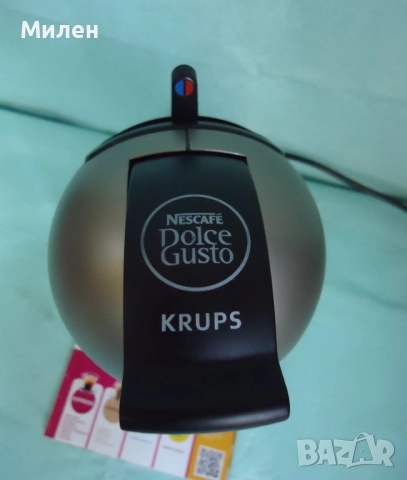 Кафемашина с гаранция 1 година NESCAFÉ® Dolce Gusto Krups Piccolo Silver, снимка 6 - Кафемашини - 52325002