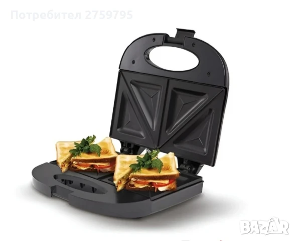 ПРОМОЦИЯ.Уред за сандвичи Mesko MS – Бързо и лесно приготвяне на вкусни сандвичи ., снимка 2 - Други стоки за дома - 51253894