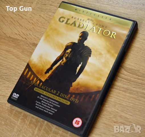 ДВД Гладиатор (2 диска) DVD Gladiator, снимка 2 - DVD филми - 46117767