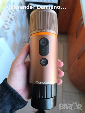 преносима кафе машина conqueco 