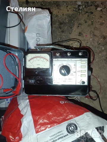 Аналогов мултицет Ц4340 – ретро съветски тестер