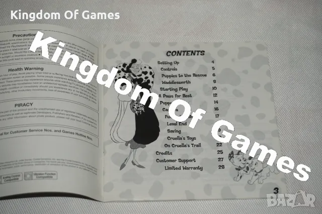 Игра за PS1 Disney's 102 Dalmatians: Puppies to the Rescue ТЕСТВАНА И РАБОТЕЩА, снимка 12 - Игри за PlayStation - 50099837