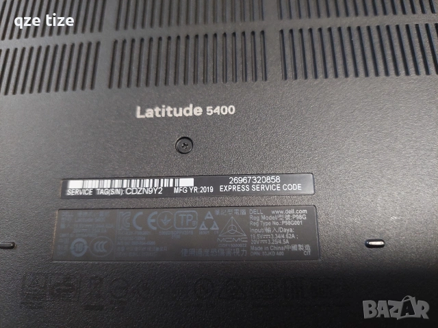4  ядрен лаптоп DELL Latitude 5400, снимка 8 - Лаптопи за дома - 53452397