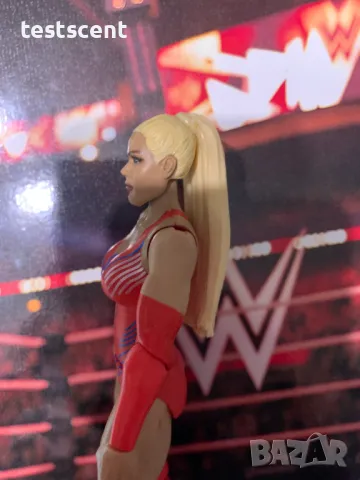 Екшън фигура WWE Lana Лана CJ Perry Си Джей Пери action figure играчка mattel  Red, снимка 7 - Фигурки - 48747605