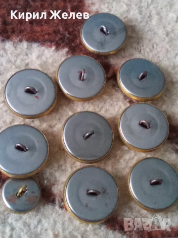 Лот военни копчета 10 броя 51944, снимка 4 - Антикварни и старинни предмети - 52182630