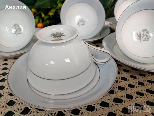 Noritake сетове фин костен порцелан от Япония , снимка 5 - Чаши - 53016304