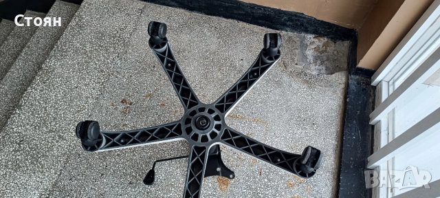 Кръстачка с колелца за геймърски стол с амортисьор, снимка 9 - Столове - 39077212