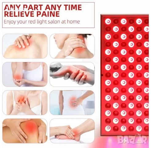 LED панел за червена светлинна терапия, снимка 2 - Козметика за лице - 51161677