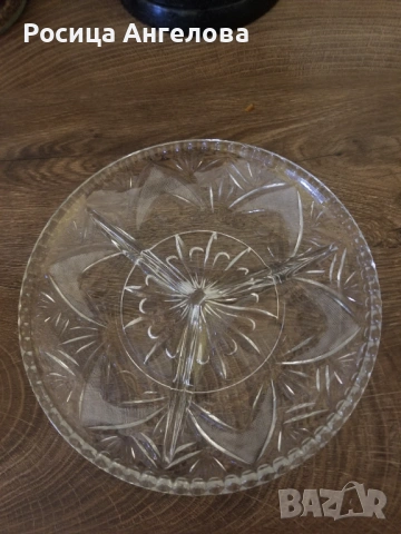 Чинии+ кристал за ядки , снимка 4 - Чинии - 54298122