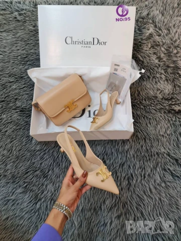 обувки на ток celine, снимка 4 - Дамски ежедневни обувки - 50761028