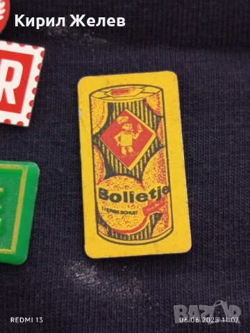 РЕКЛАМНИ ЗНАЧКИ 10 броя СТАРИ РЕДКИ за КОЛЕКЦИЯ ДЕКОРАЦИЯ 12232, снимка 6 - Колекции - 50571410