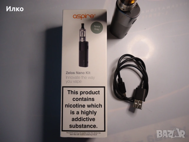Aspire Zelos Nano + течност