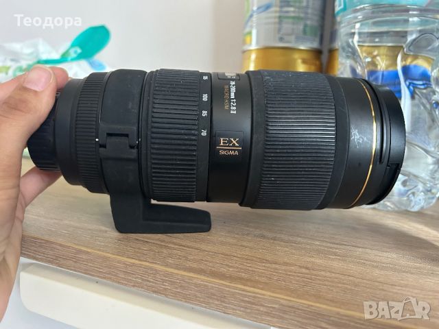 Sigma 70-200mm f/2.8 II APO EX DG HSM Macro за Nikon, снимка 3 - Обективи и филтри - 46230394