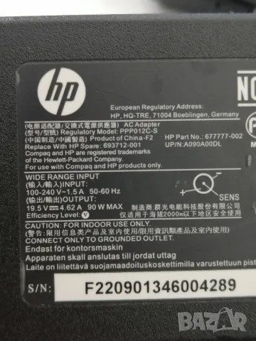 Оригинално зарядно за лаптоп HP PPP012C-S, снимка 3 - Части за лаптопи - 49841337