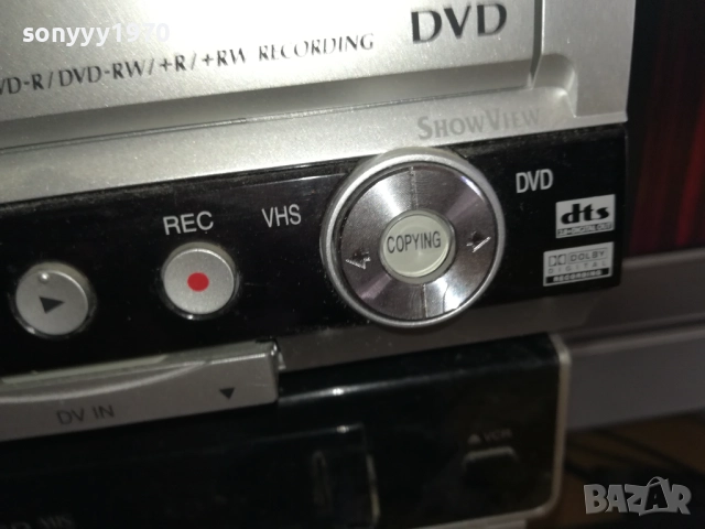 PANASONIC DMR=ES35V-VHS//DVD ВНОС SWISS 0909251447, снимка 13 - Плейъри, домашно кино, прожектори - 51653994