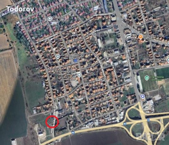 Продава ПАРЦЕЛ град Стара Загора, Кольо Ганчев, снимка 4 - Парцели - 51777135