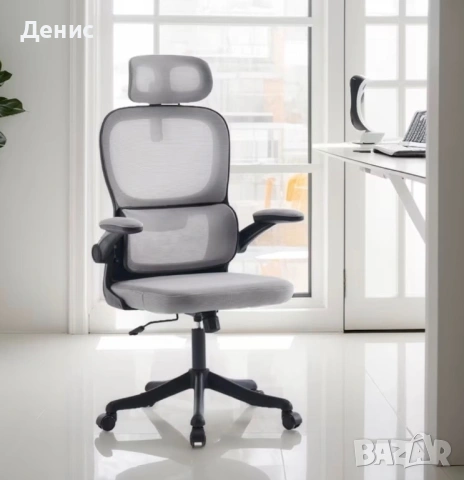 Ергономичен офис стол , снимка 3 - Столове за офис - 54222185
