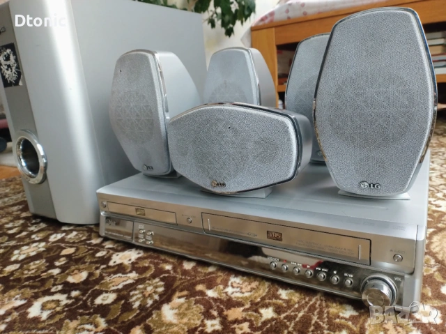 LG домашно кино DVD/VCR, Dolby Digital 5.1, снимка 2 - Части и Платки - 53174882