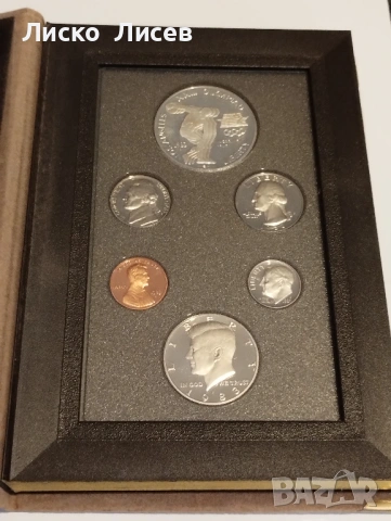 САЩ 1983г. сет мат-гланц