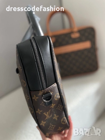 Кожена чанта за лапто и документи, снимка 5 - Чанти - 53813637