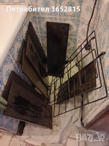 Старинки от соца чисто нови щори 4 броя и една етажерка, снимка 3 - Килими - 53746813