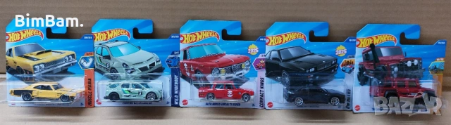 Колички Hot Wheels / Хот Уилс - 62 модела / 004, снимка 13 - Коли, камиони, мотори, писти - 51571804
