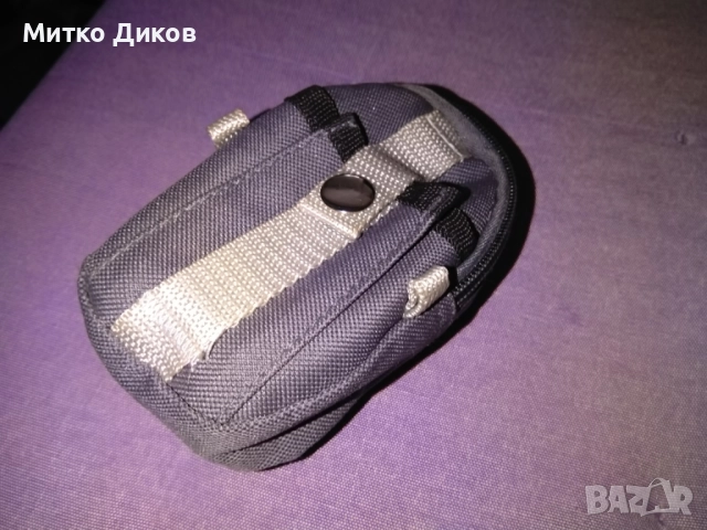 Калъвче за колан за стотинки документи ключове и друго 130х75х45мм промазан плат