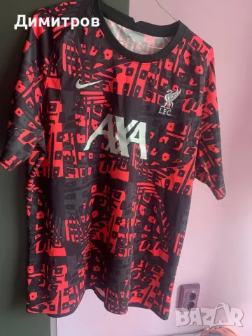 2020-21 Liverpool Nike Pre-Match Training Shirt., снимка 4 - Спортни дрехи, екипи - 47040018