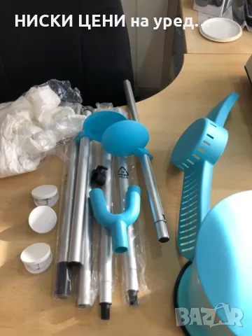 Преса за ризи и блузи cleanmaxx с опция и за панталони син, снимка 6 - Ютии - 49931292