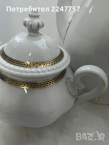 Захарница с чайник подарък порцелан Rosenthal, снимка 2 - Антикварни и старинни предмети - 47150786