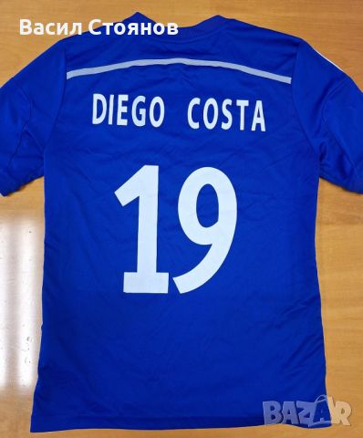 Челси/Chelsea #19 Diego Costa adidas 2014-15г. - за ръст 164см., снимка 2 - Фен артикули - 46741120