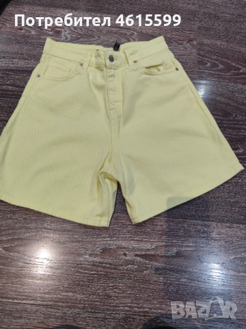 дънки с висока талия , снимка 6 - Къси панталони и бермуди - 53951719