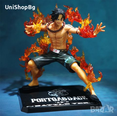 One Piece Екшън фигура Ейс Огненият Юмрук Fire Fist Ace, снимка 1 - Фигурки - 46097072