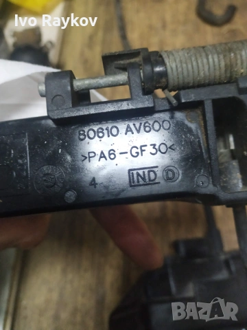 Дръжка , задна дясна за NISSAN PRIMERA P12 , 80610AV600., снимка 4 - Части - 53486393