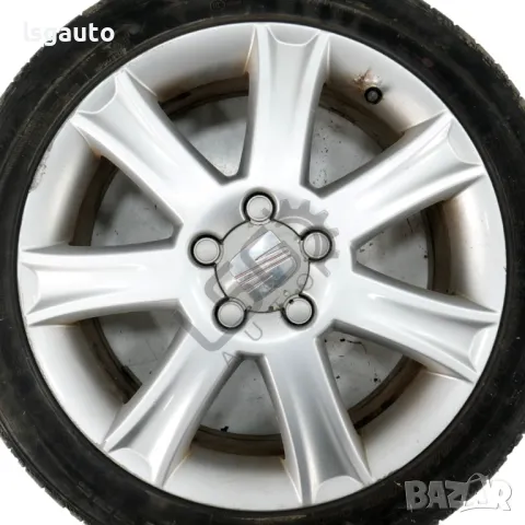 Алуминиеви джанти 5x112 с гуми R17 Seat Leon II 2005-2012 ID:146761, снимка 3 - Гуми и джанти - 50374526