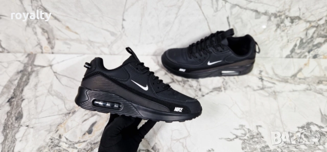 Nike Черни Мъжки Маратонки , снимка 6 - Маратонки - 52231855