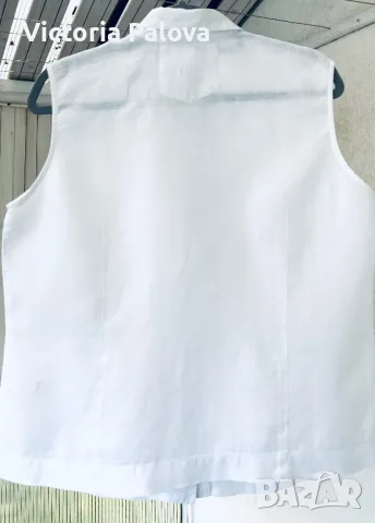 Кроп топ JOY 100% лен, снимка 9 - Корсети, бюстиета, топове - 49807692