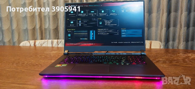 ASUS ROG STRIX G17 G713PV, AMD Ryzen 9 7945HX, 17,3", 16GB, 1TB SSD, GeForce RTX 4060 