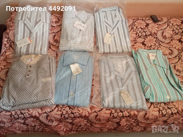 пижами мъжки нови 