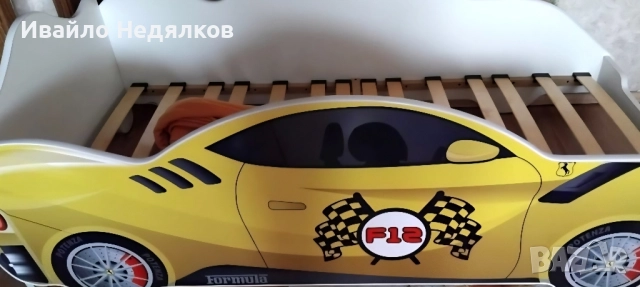 Детско легло с матрак , снимка 3 - Мебели за детската стая - 51693948